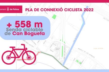 Adjudicades les obres de la  senda ciclable que connecta el Camí de Can Bogueta i l’aeroport per 391.359 euros